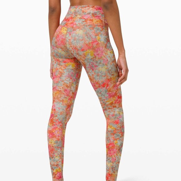 NWOT Lululemon Align High-Rise Pant Leggings 28" - Inflorescence Multi -8 - Picture 1 of 6